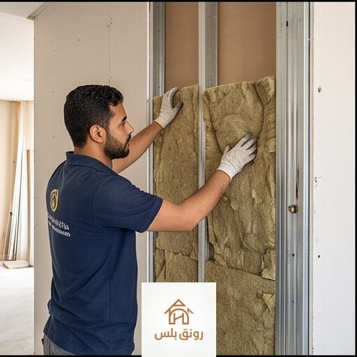 عزل جدار - غرفة نوم بالدمام - رونق بلس