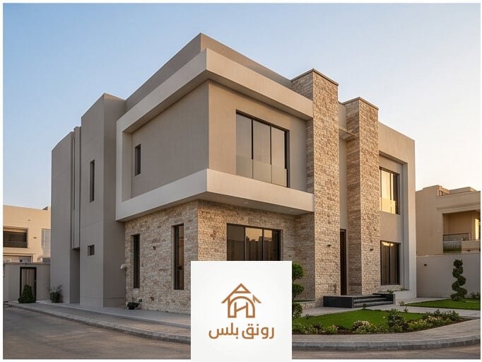 ترميم واجهة - الدمام - رونق بلس
